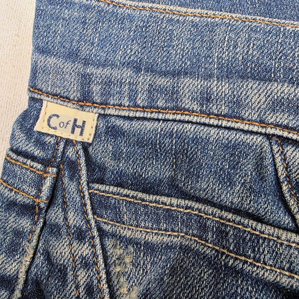 Citizens of Humanity Premium Vintage HighRise Cigarette Ankle Jean 24 Distressed - Picture 5 of 15